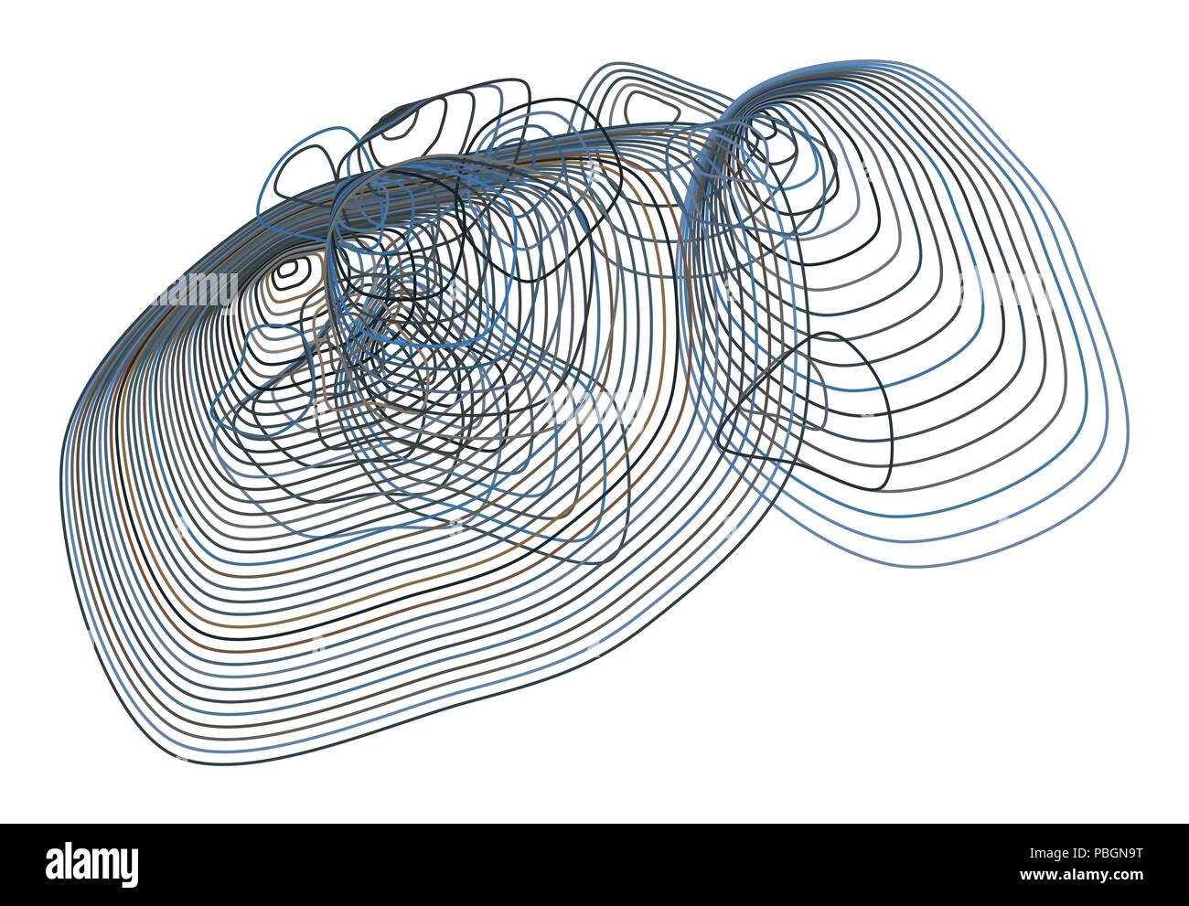 Abstract conceptual geometric path lines pattern. Good for web page ...