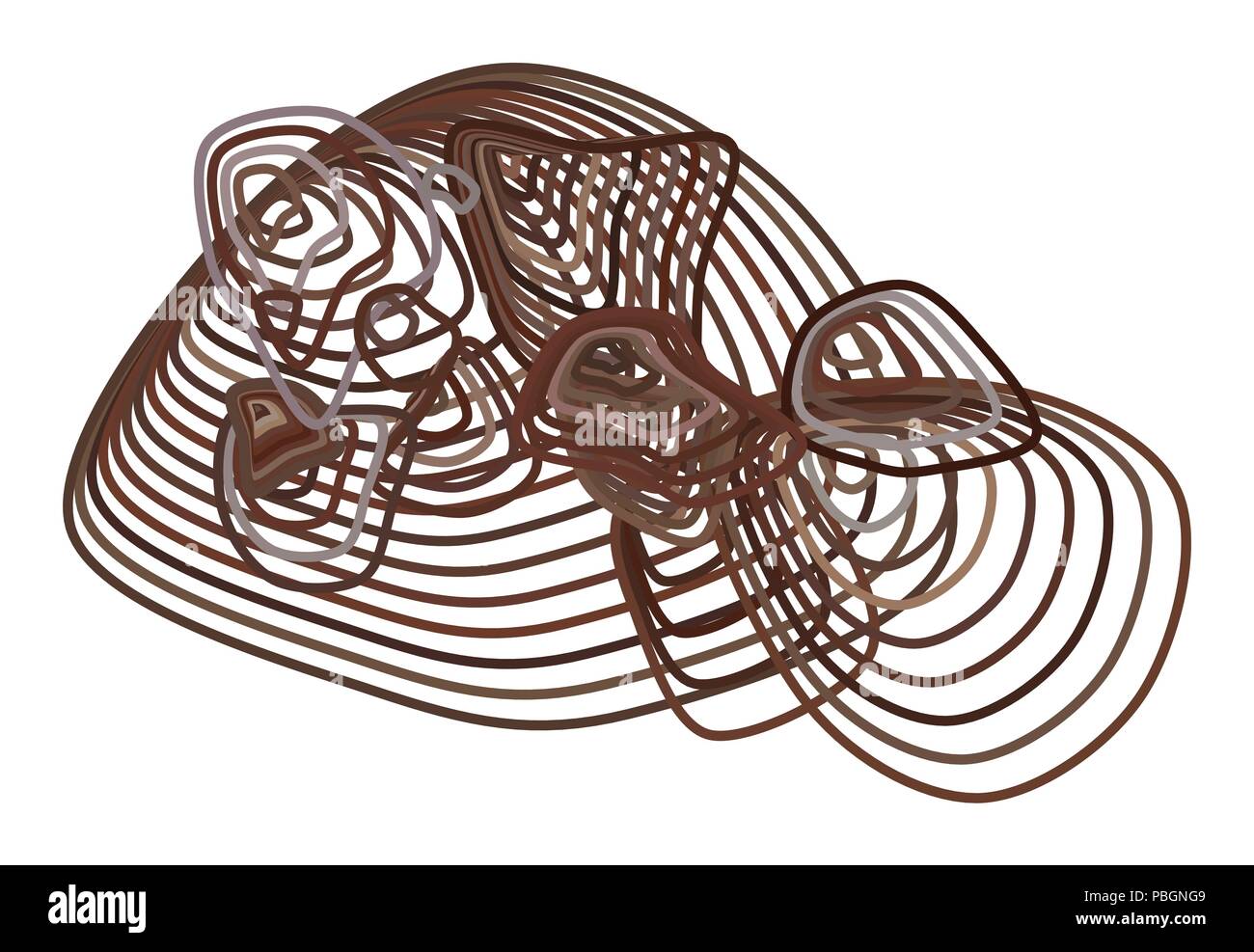 Color abstract path lines geometric pattern generative art background ...