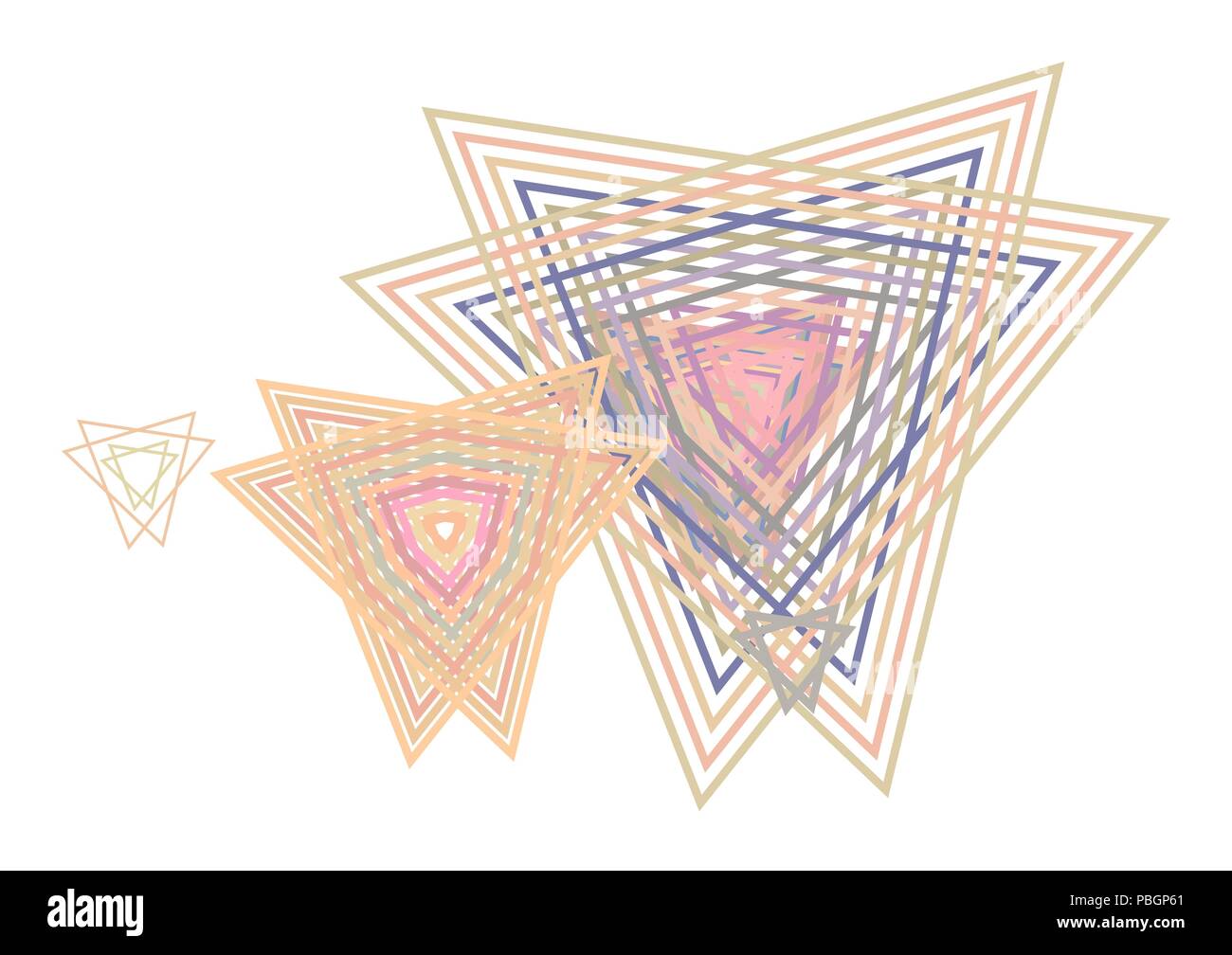Color abstract star geometric pattern generative art background. Vector ...
