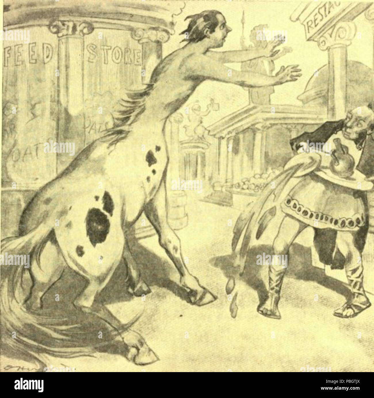 1622 The Centaur Stock Photo