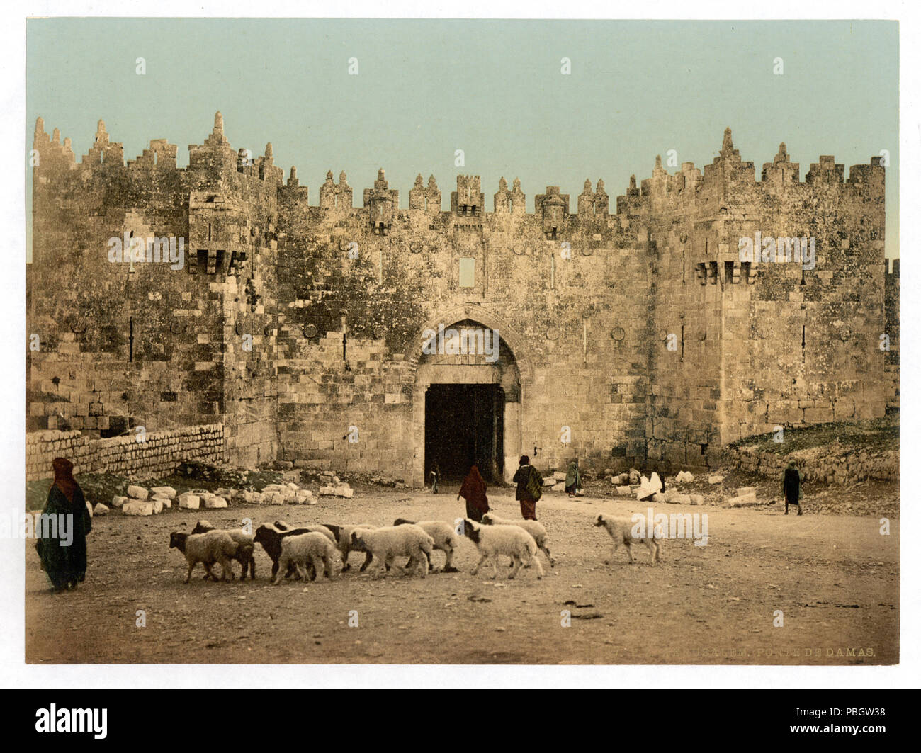 Damascus gate jerusalem hi-res stock photography and images - Alamy