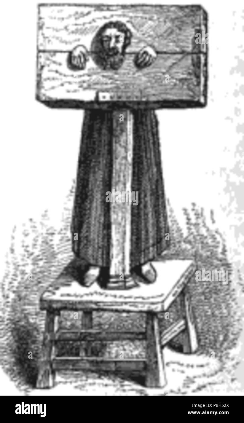 The pillory Black and White Stock Photos & Images Alamy
