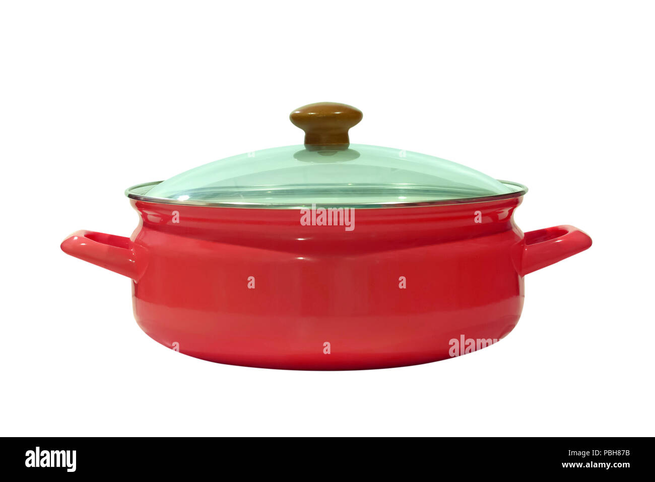 pot isolated on white background Stock Photo - Alamy