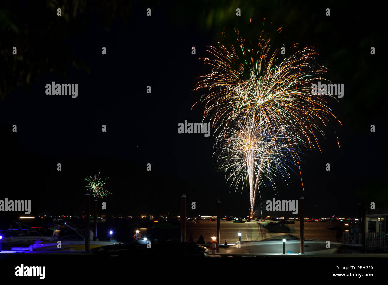 when is 4th of july fireworks coeur dalene