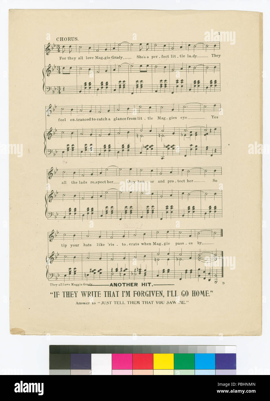 1717 They all love Maggie Grady (NYPL Hades-464320-1709681 Stock Photo ...