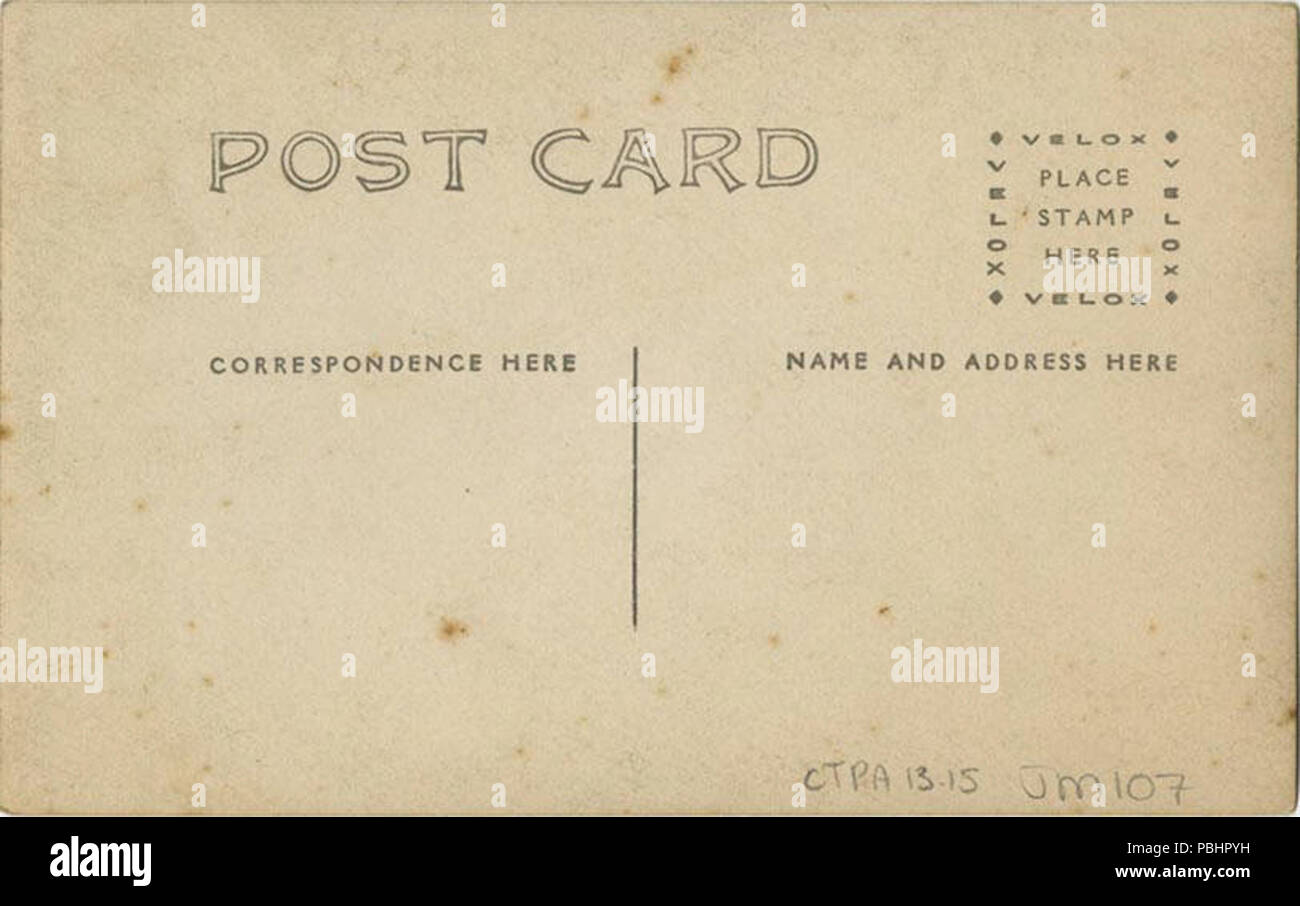 Picture postcard album (empty), Postkarten album (title on object