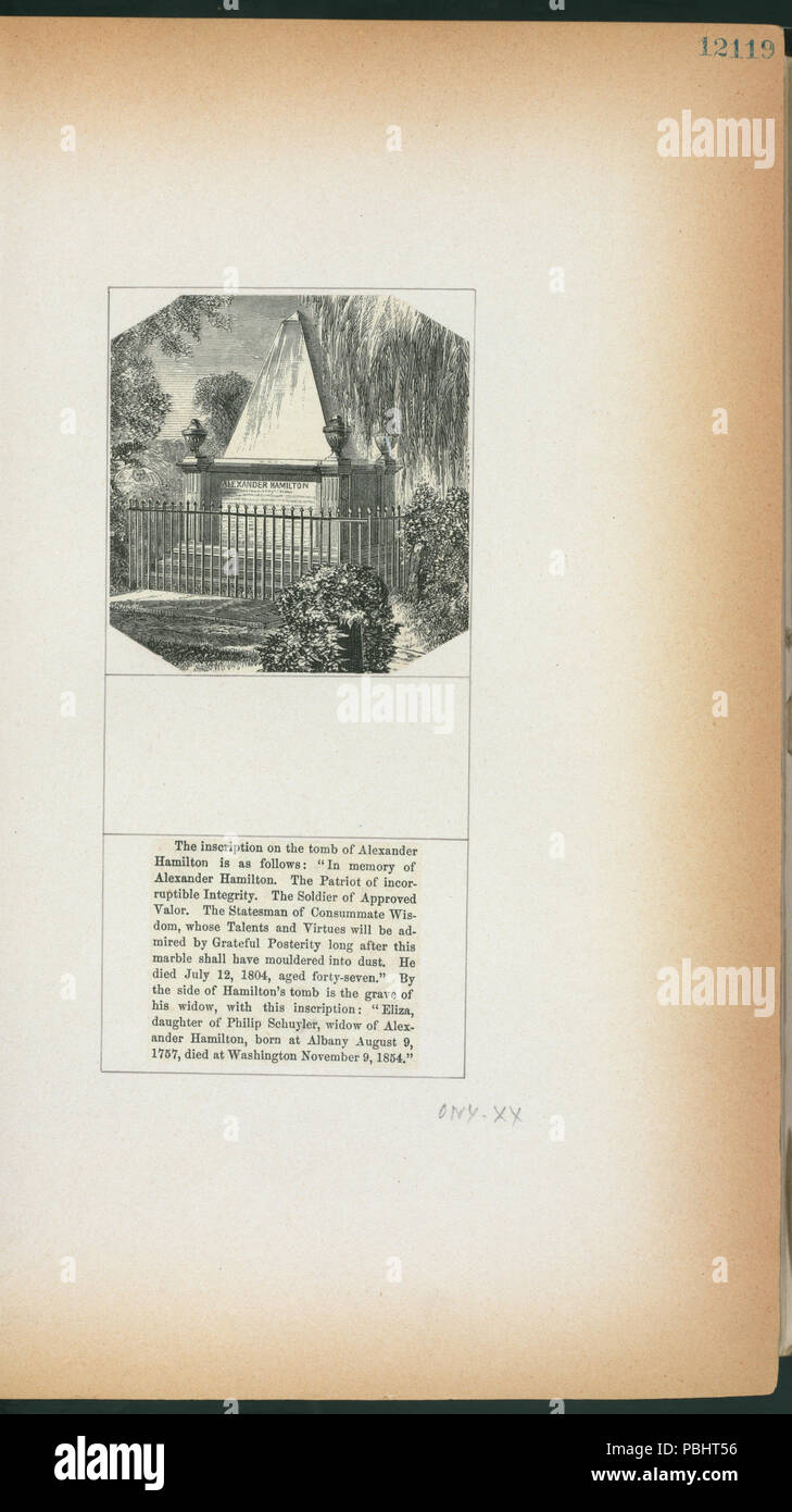 Alexander hamilton tomb hires stock photography and images Alamy