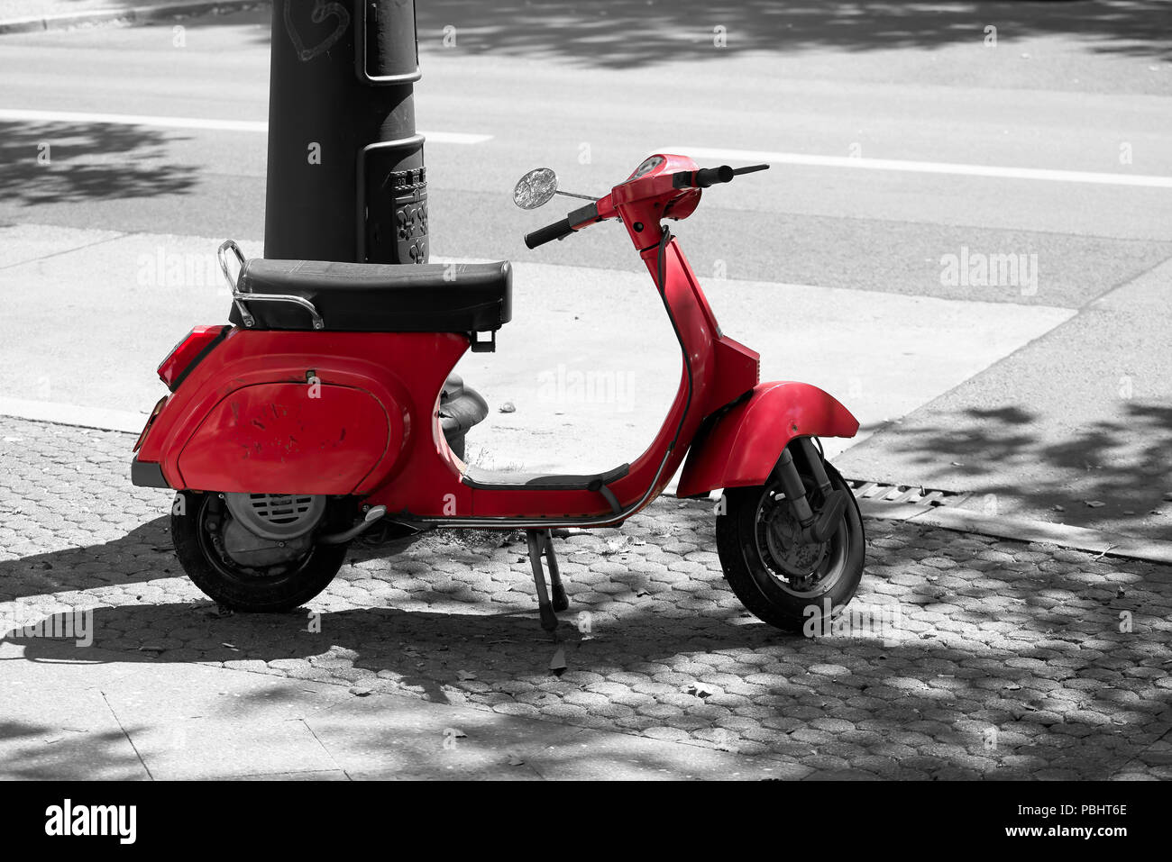 Mobility Scooter Traffic Stock Photos Mobility Scooter