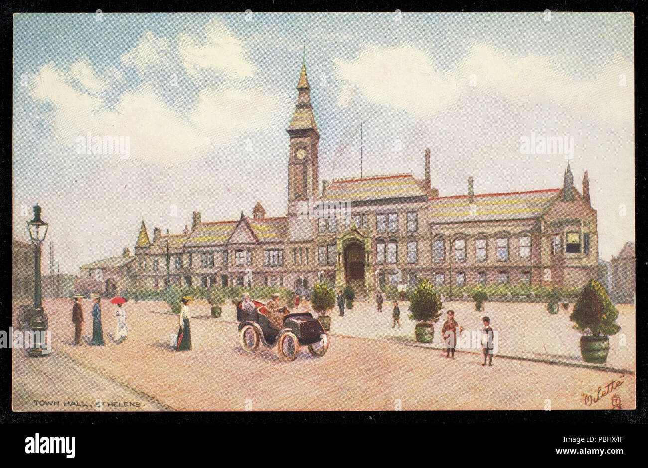 1769 Town Hall, St. Helens. (NBY 443190 Stock Photo Alamy