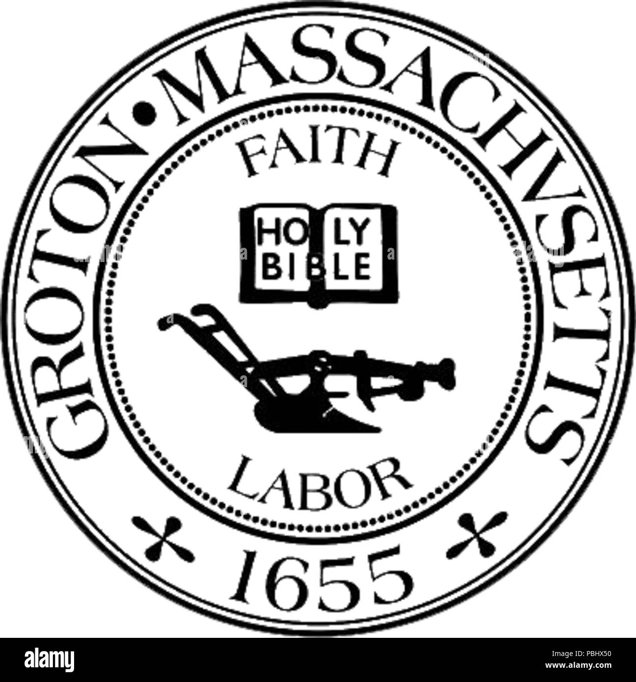 Seal of the town Black and White Stock Photos & Images Alamy