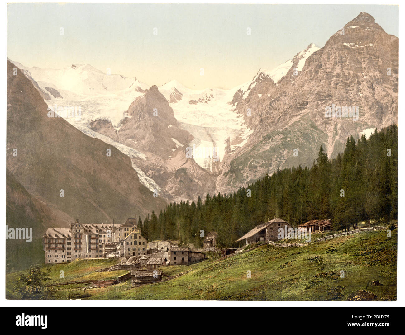 1770 Trafoi Hotel, Tyrol, Austro-Hungary-LCCN2002711135 Stock Photo - Alamy
