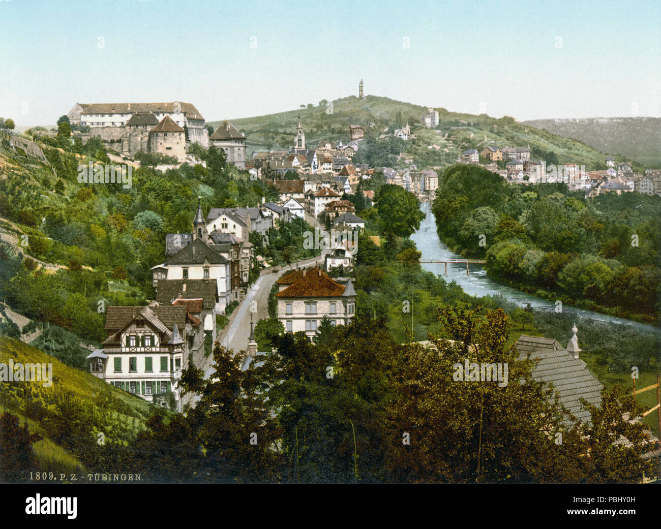 1776 Tuebingen um 1900 Stock Photo Alamy