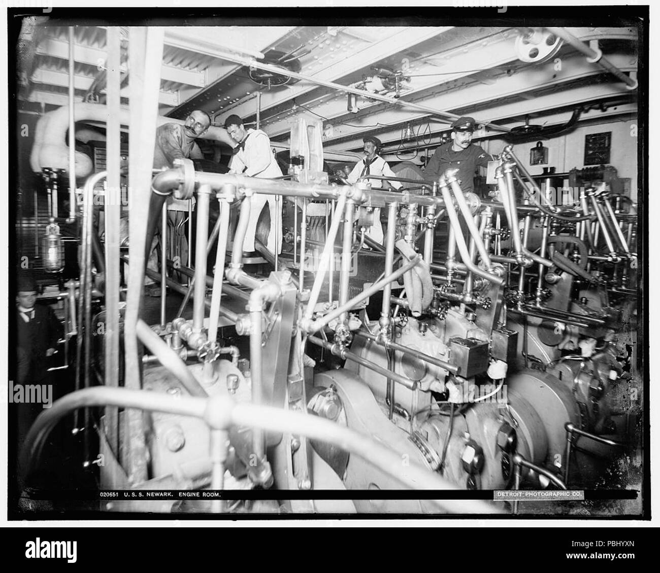 The engine room Black and White Stock Photos & Images Alamy