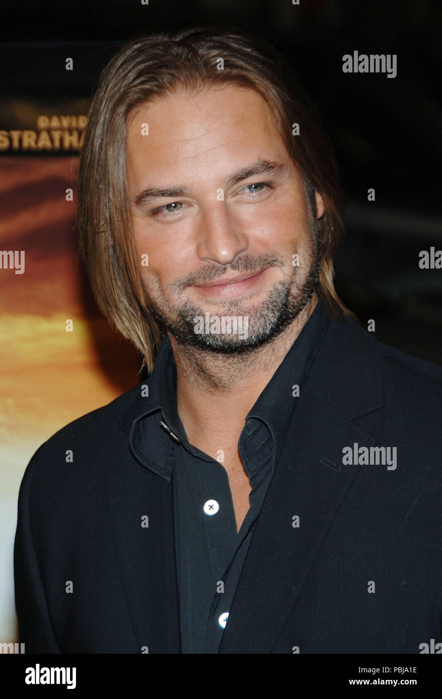 Josh Holloway  arriving at the WE ARE MARSHALL  Premiere at the Chinese Theatre In Los Angeles.  headshot HollowayJosh045 Red Carpet Event, Vertical, USA, Film Industry, Celebrities,  Photography, Bestof, Arts Culture and Entertainment, Topix Celebrities fashion /  Vertical, Best of, Event in Hollywood Life - California,  Red Carpet and backstage, USA, Film Industry, Celebrities,  movie celebrities, TV celebrities, Music celebrities, Photography, Bestof, Arts Culture and Entertainment,  Topix, headshot, vertical, one person,, from the year , 2006, inquiry tsuni@Gamma-USA.com Stock Photo