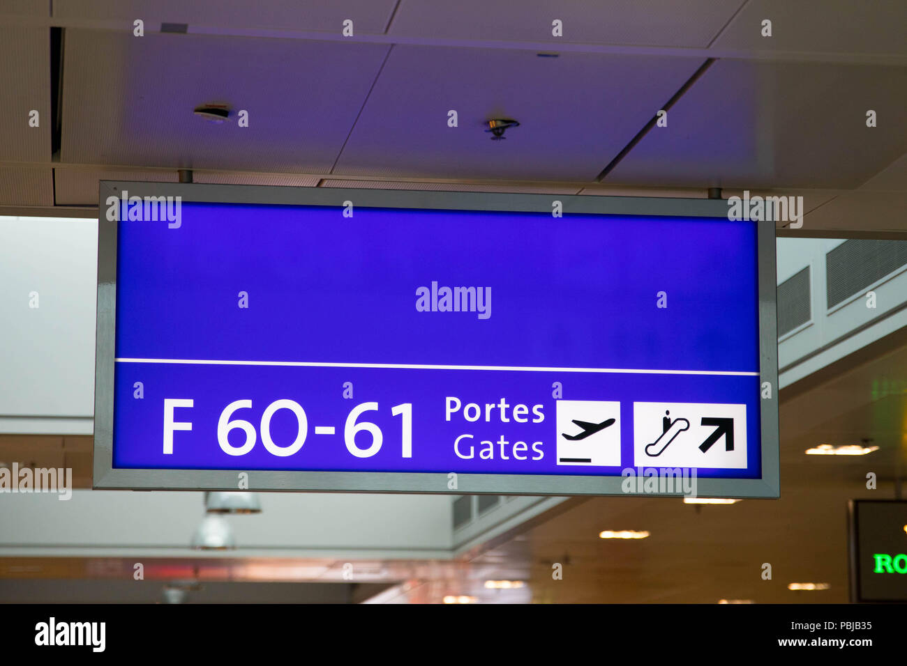 Gate Numbers At Airport High Resolution Stock Photography and Images Alamy