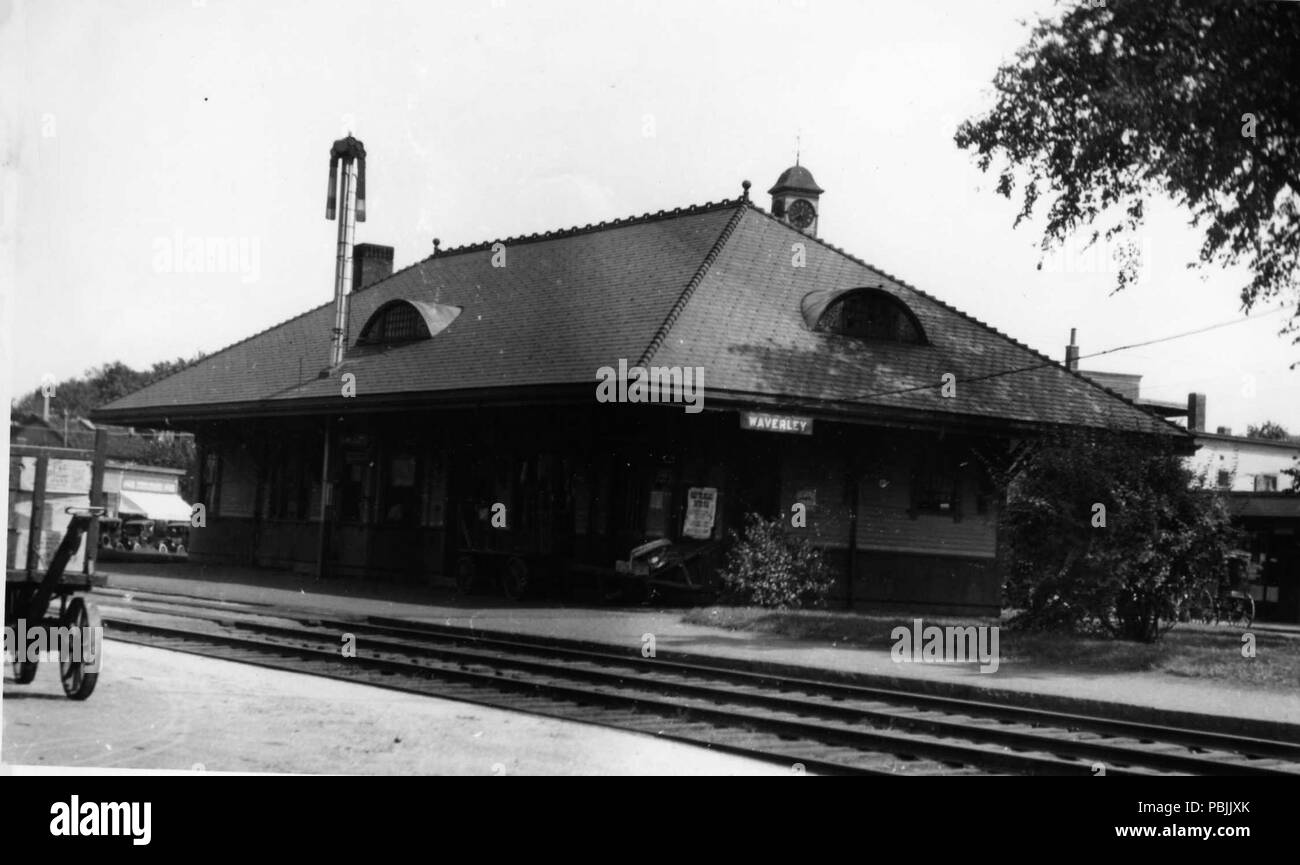 1837 Waverley station, circa 1920 Stock Photo
