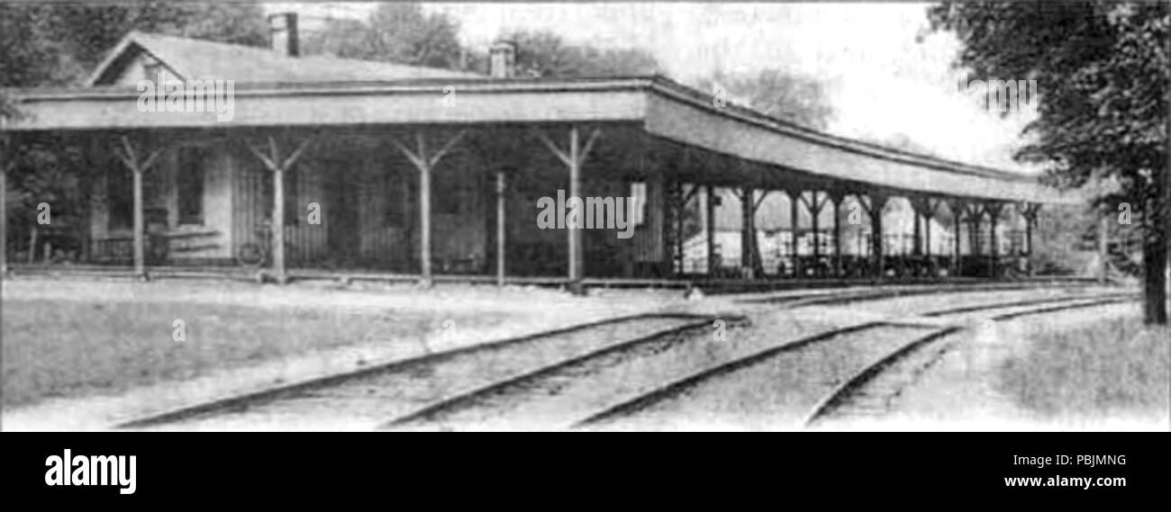 1852 Wickford Junction former station Stock Photo Alamy