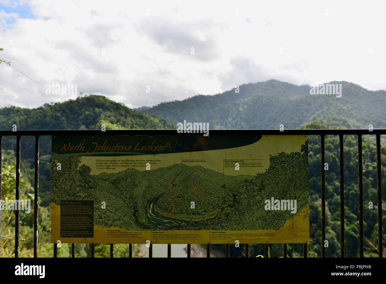 North johnstone lookout sign hi-res stock photography and images - Alamy