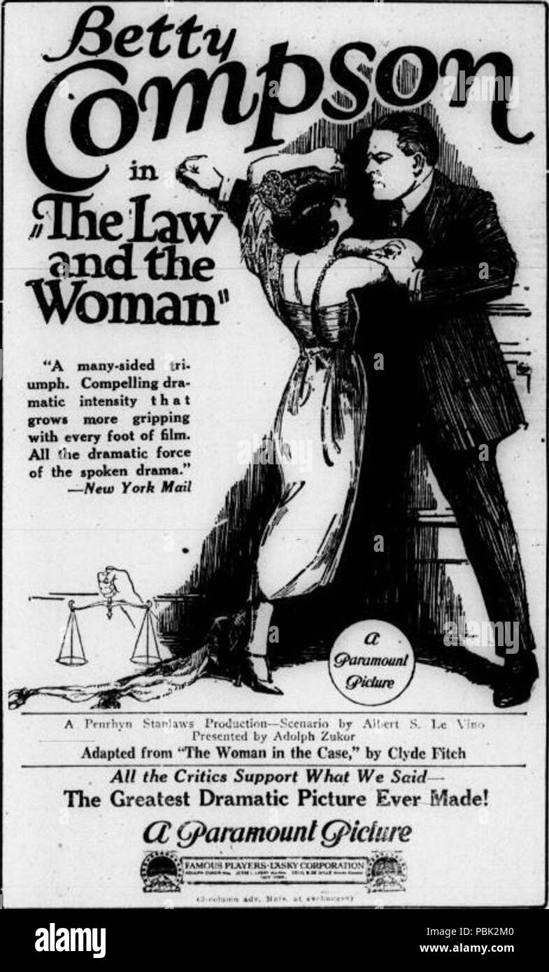 1922 silent drama film Black and White Stock Photos Images Alamy