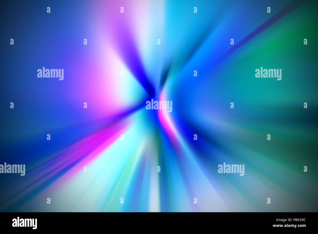 blue space abstract background Stock Photo