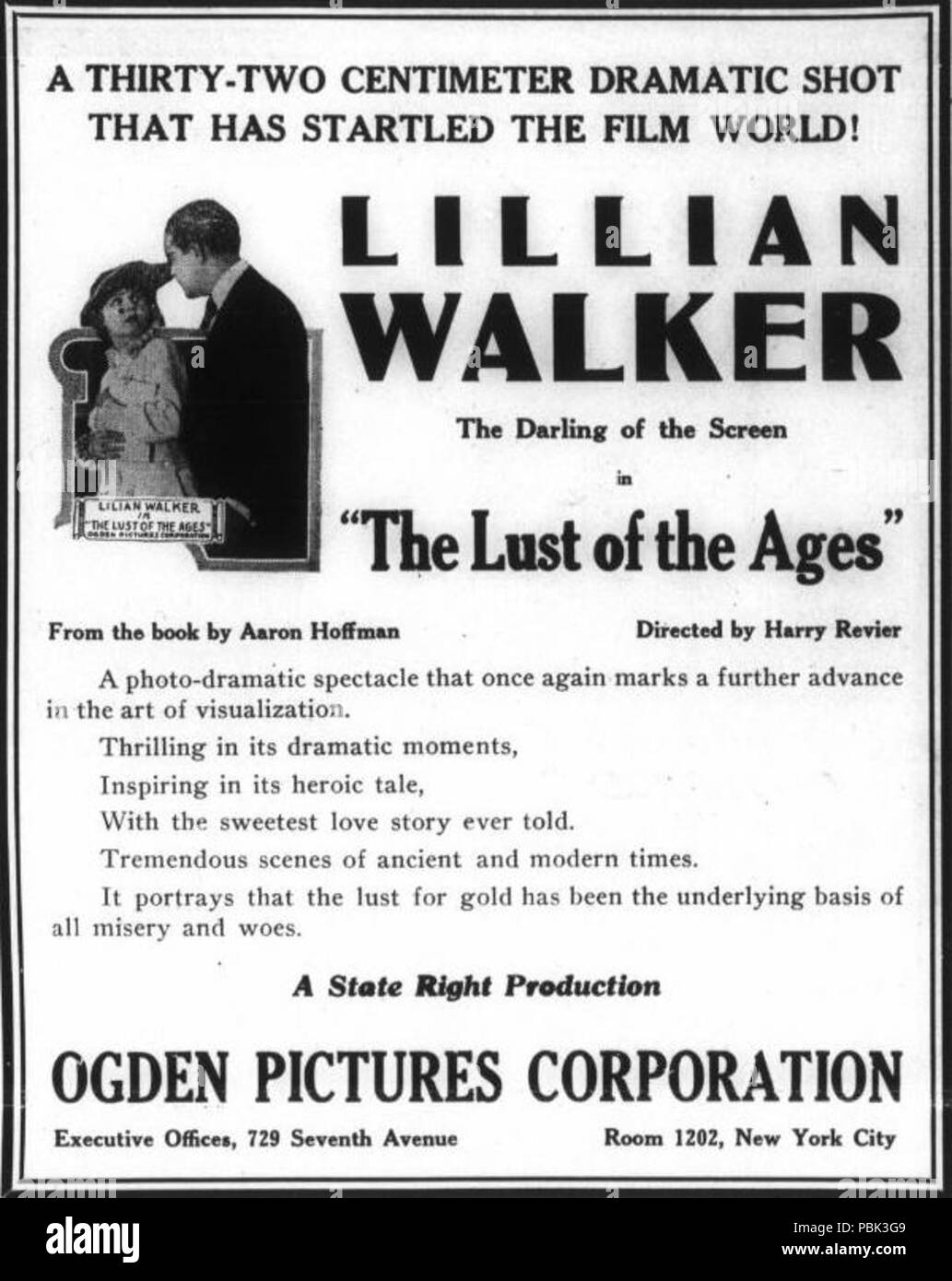 974 Lust of the Ages (1917) - 3 Stock Photo