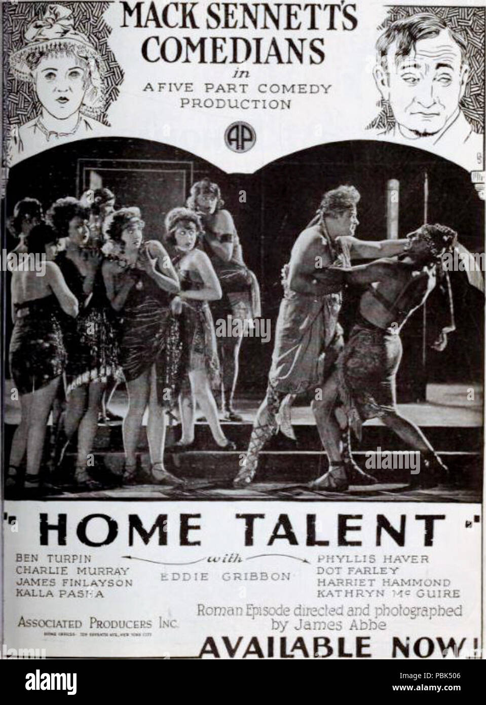 765 Home Talent (1921) - 2 Stock Photo