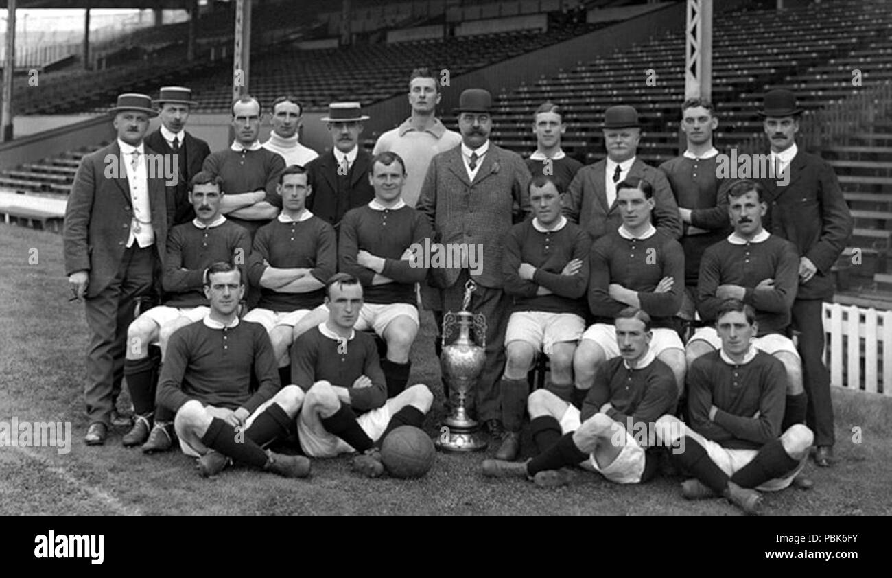 990 Man utd 1910-11 Stock Photo