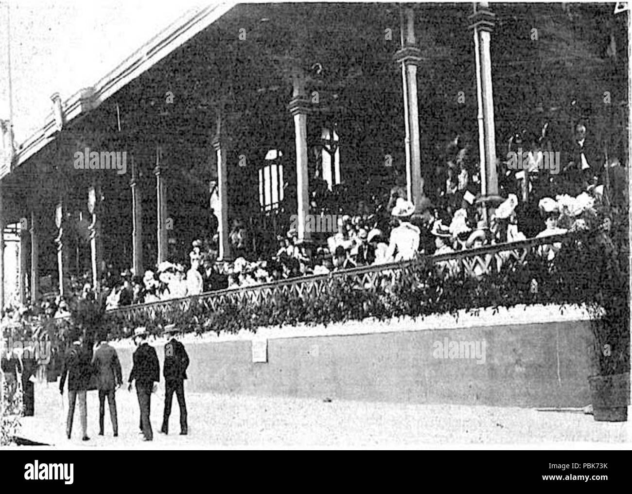 1773 Tribuna soc sportiva argentina 1900 Stock Photo - Alamy