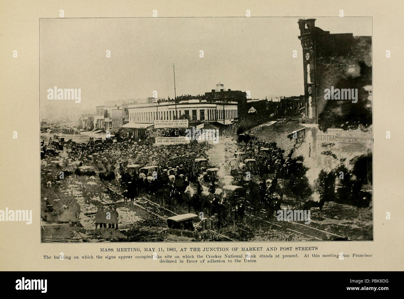 1289 Sanfranciscohist01youn 0431 Mass meeting, May 11, 1861, at the ...