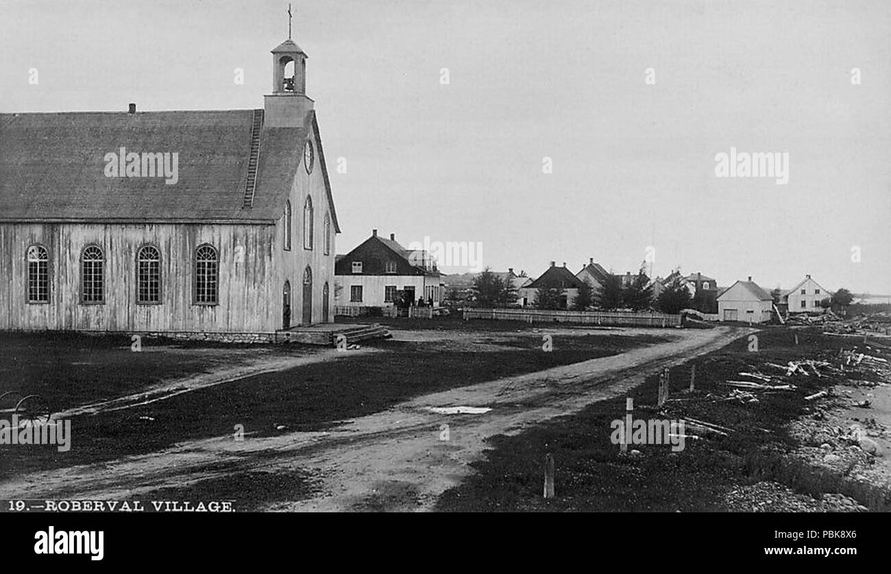 . English Quebec and Lake SaintJohn Railway Roberval Village