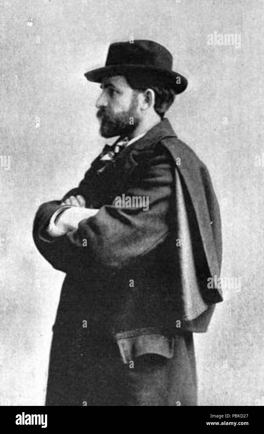 740 Hamlin Garland standing Stock Photo Alamy