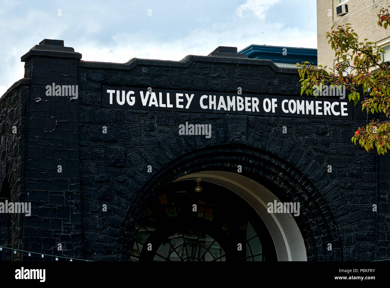 Williamson, West Virginia, USA July 23, 2018 "The Coal House" was