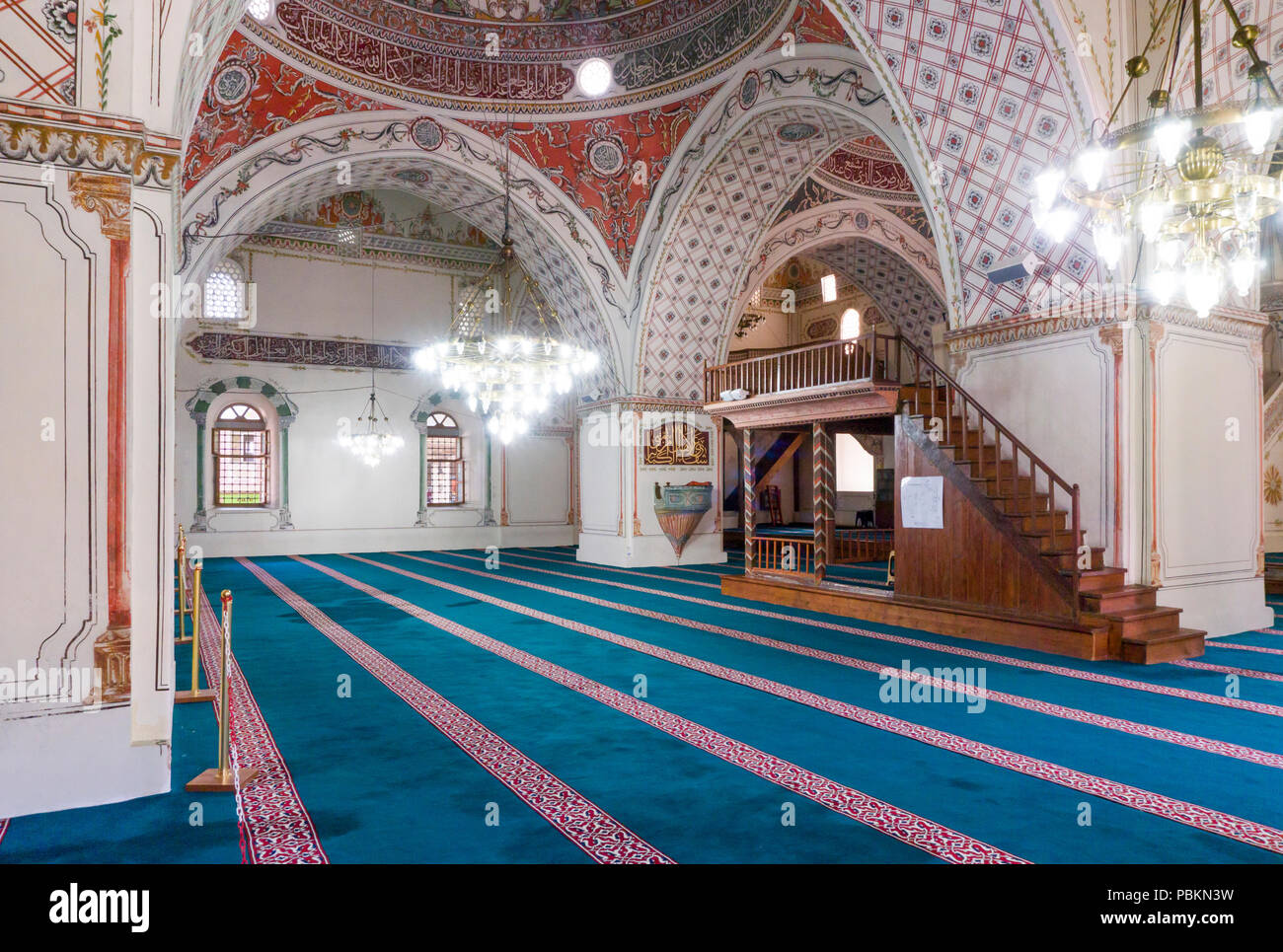 Dzhumaya Mosque, Plovdiv, Bulgaria,Europe Stock Photo