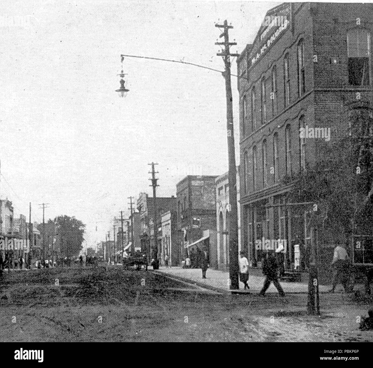 887 Laurinburg, North Carolina (circa 1910) Stock Photo