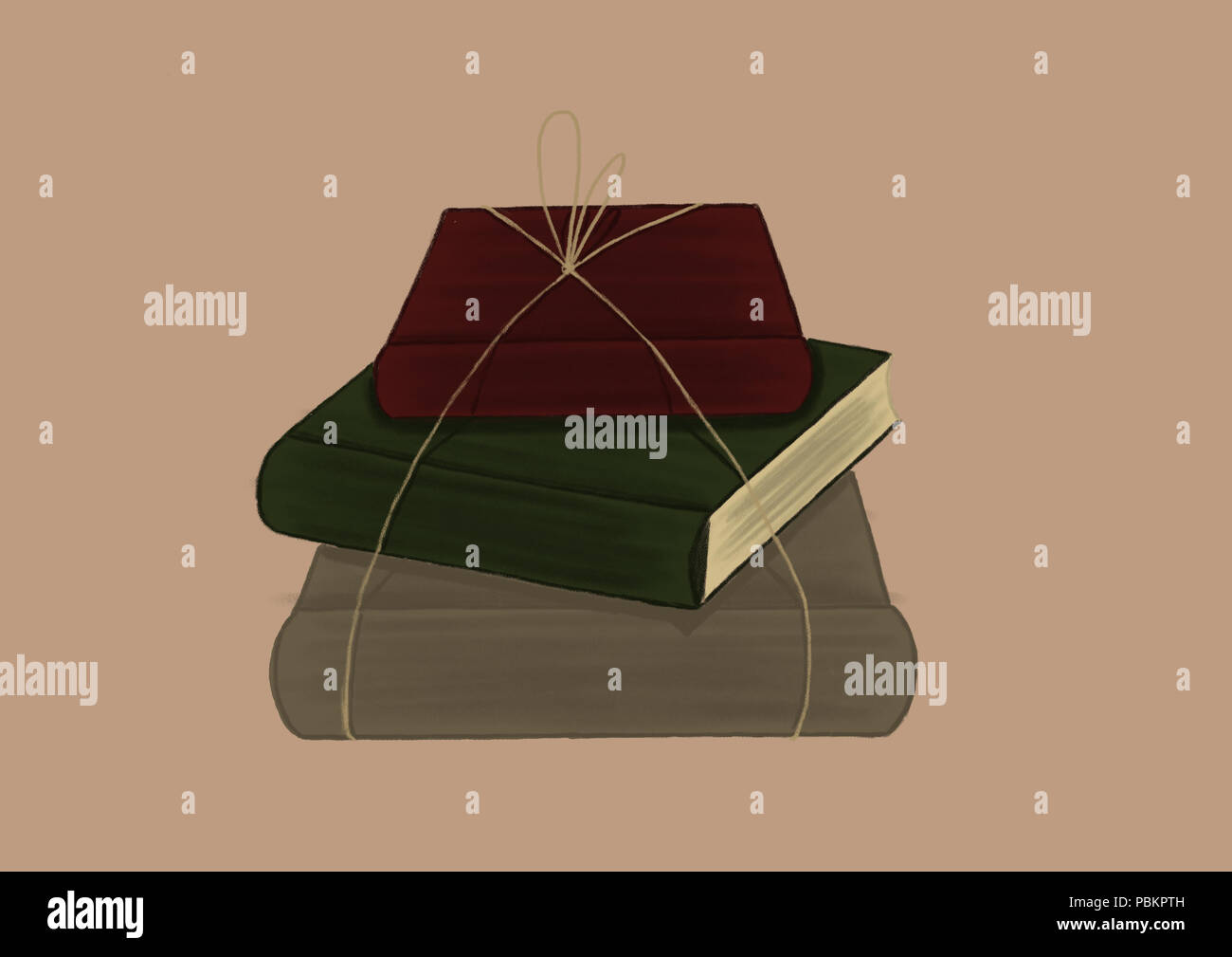 Books with ribbon hi-res stock photography and images - Alamy