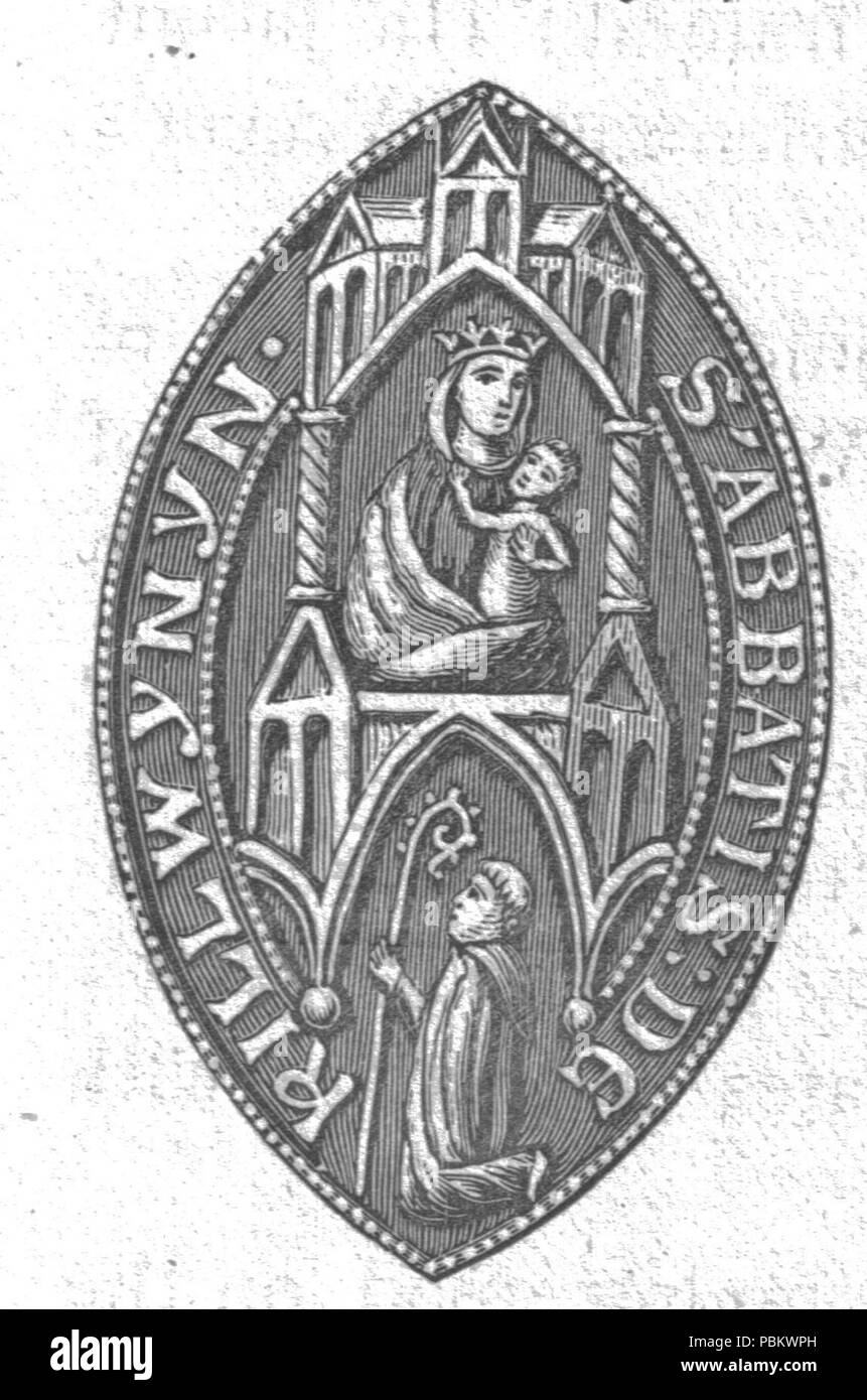 Abbot's Seal KIlwinning Stock Photo Alamy