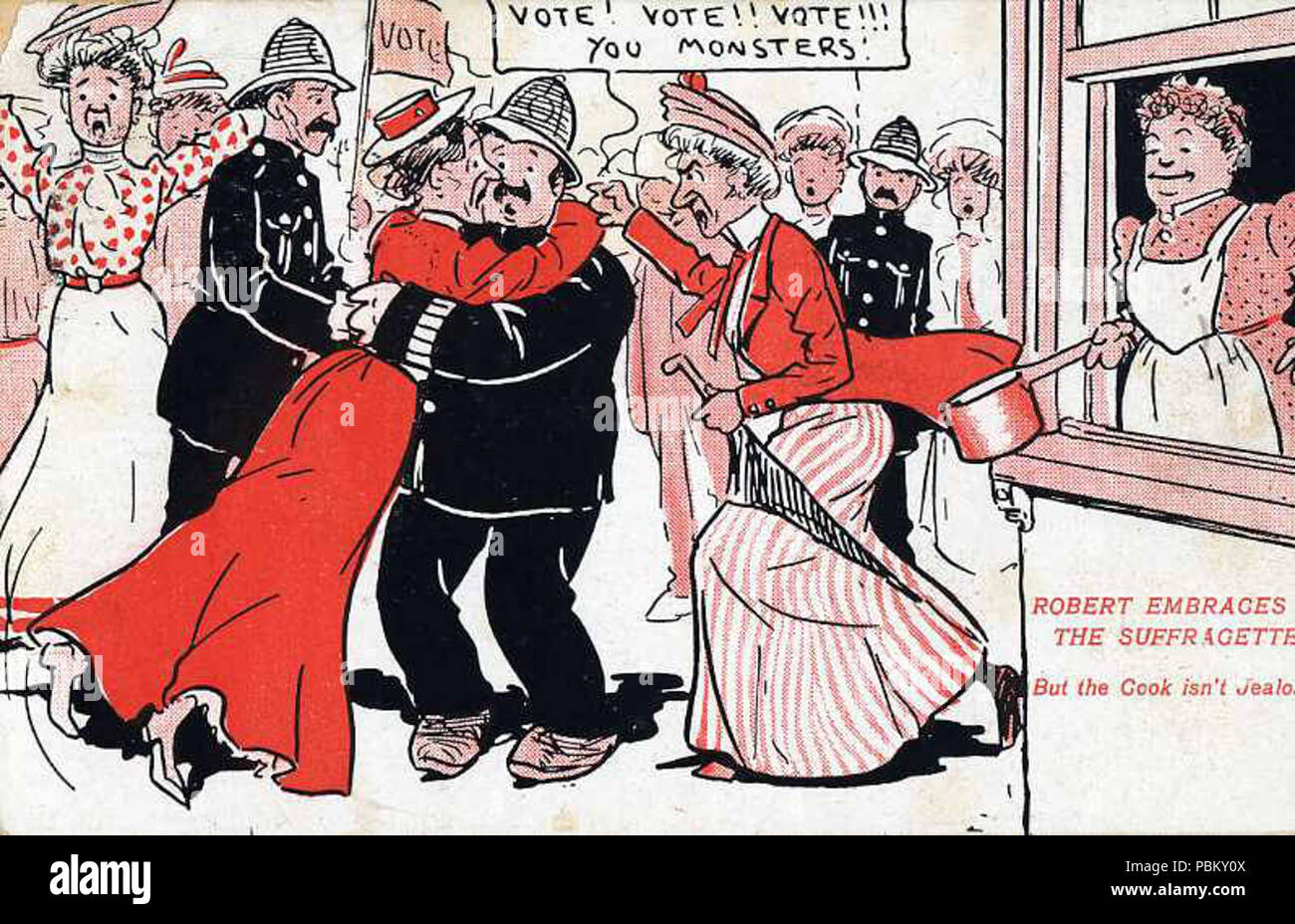 938 Lot B-422 Suffrage 16 pcs. of high quality comic nature, F-Mint (NBY 1710) Stock Photo