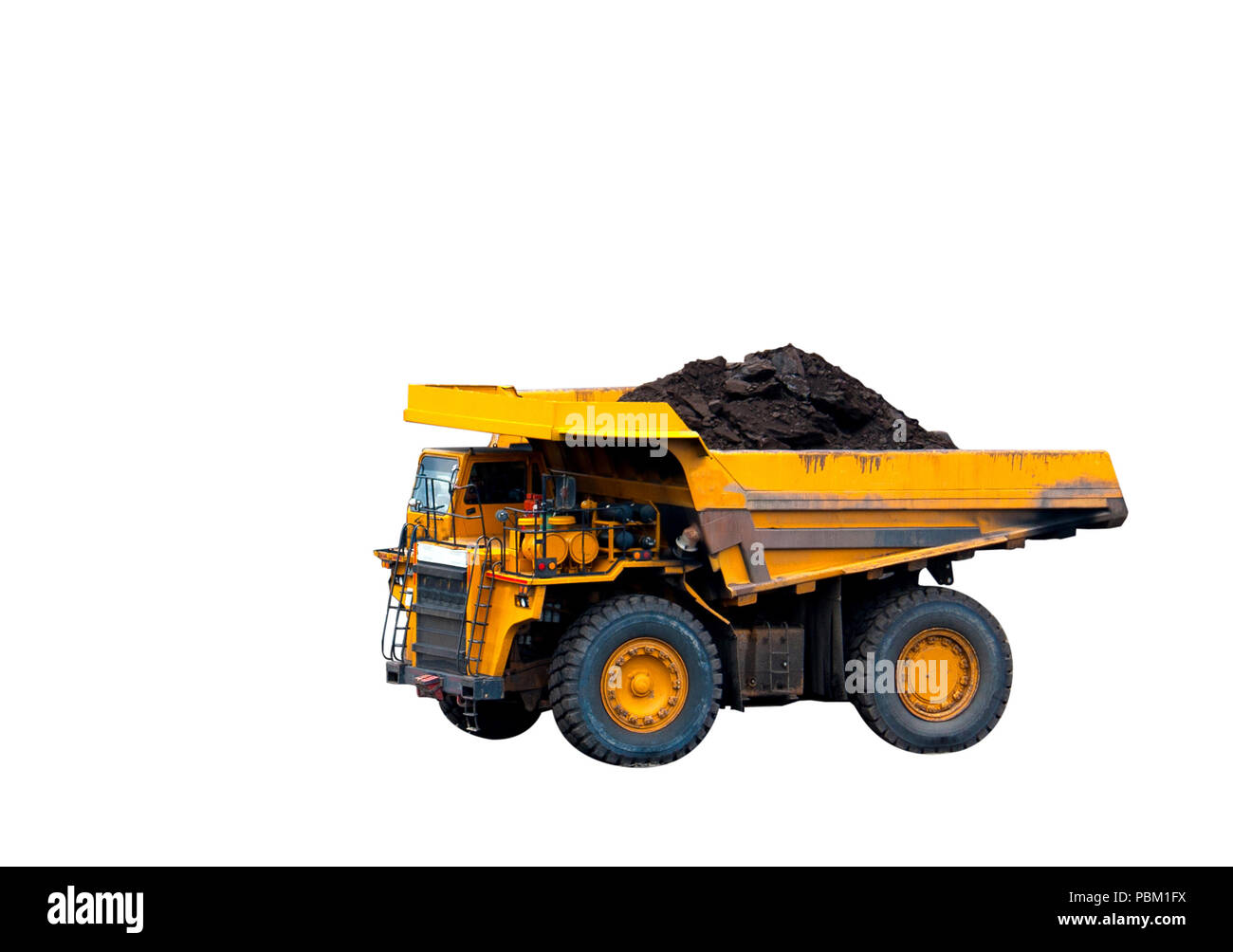 Drive truck mine Cut Out Stock Images & Pictures - Alamy