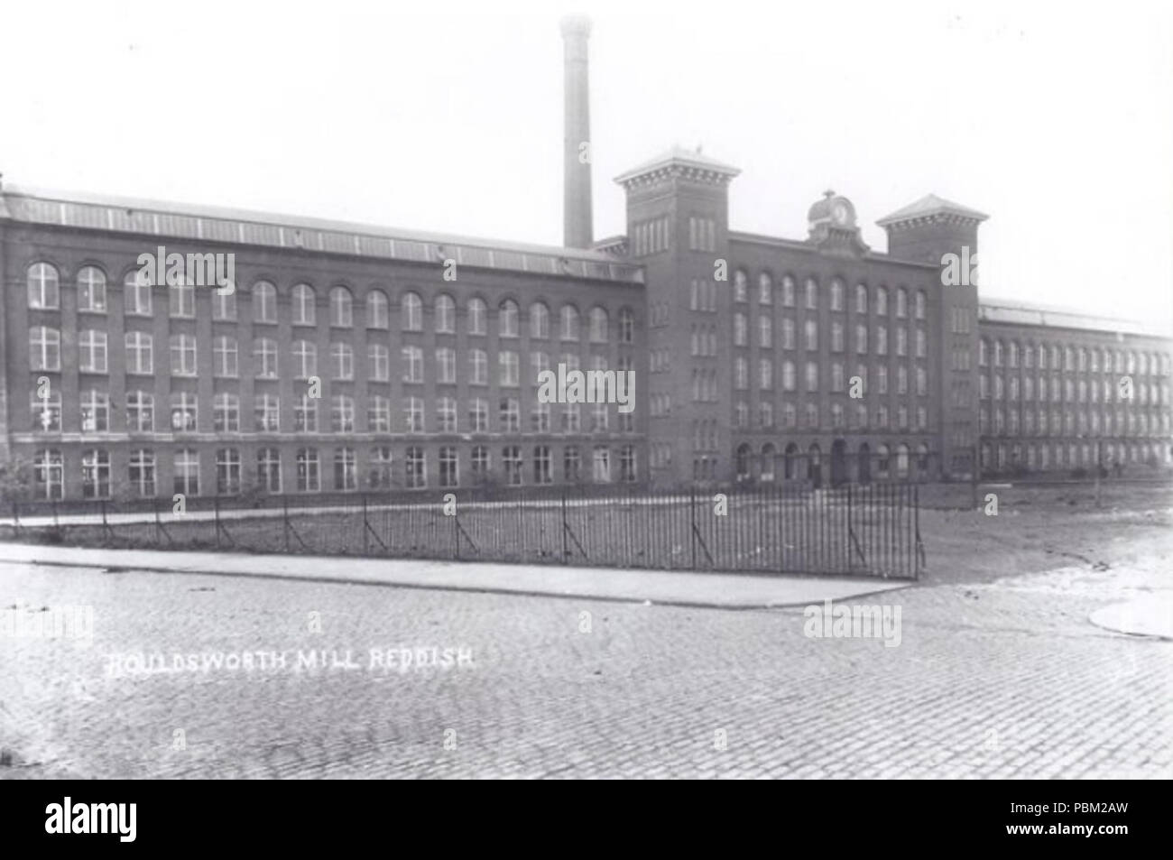 772 Houldsworth Mill, Reddish c.1900 Stock Photo Alamy