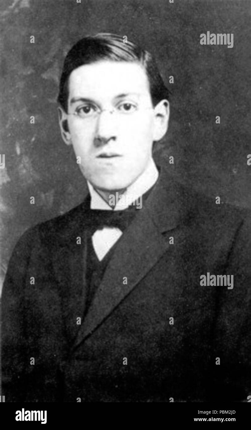 773 Howard Phillips Lovecraft in 1915 (2) Stock Photo