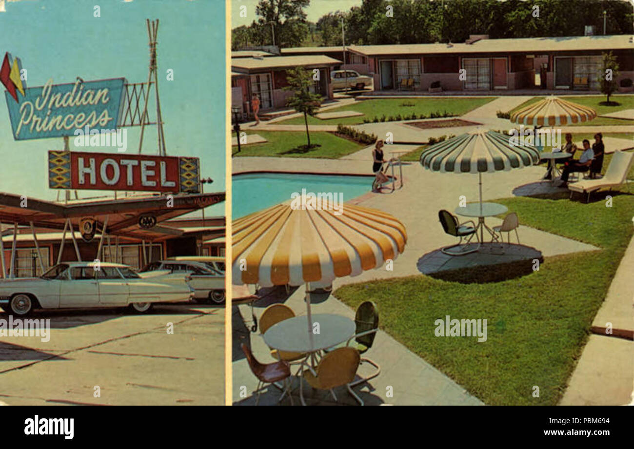 801 Indian Princess Hotel (NBY 432499) Stock Photo