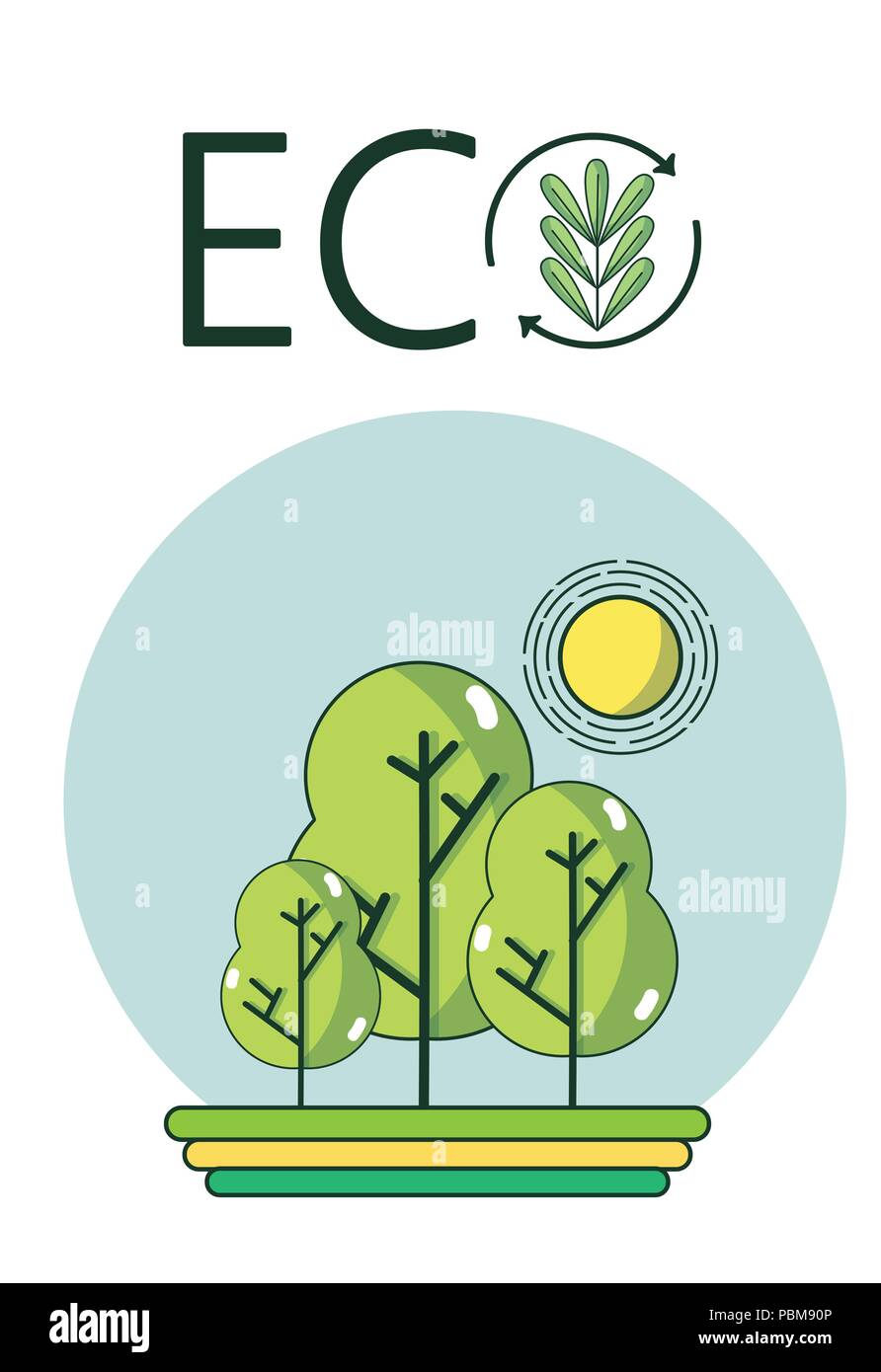 Eco environment concept Stock Vector Image & Art - Alamy