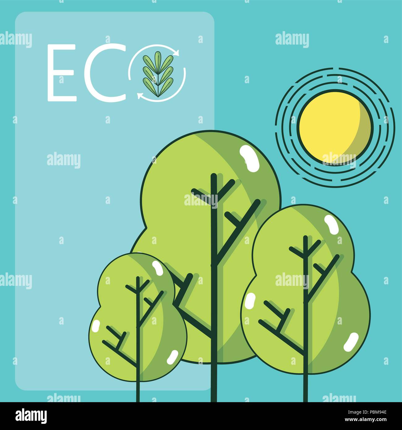 Eco environment concept Stock Vector Image & Art - Alamy