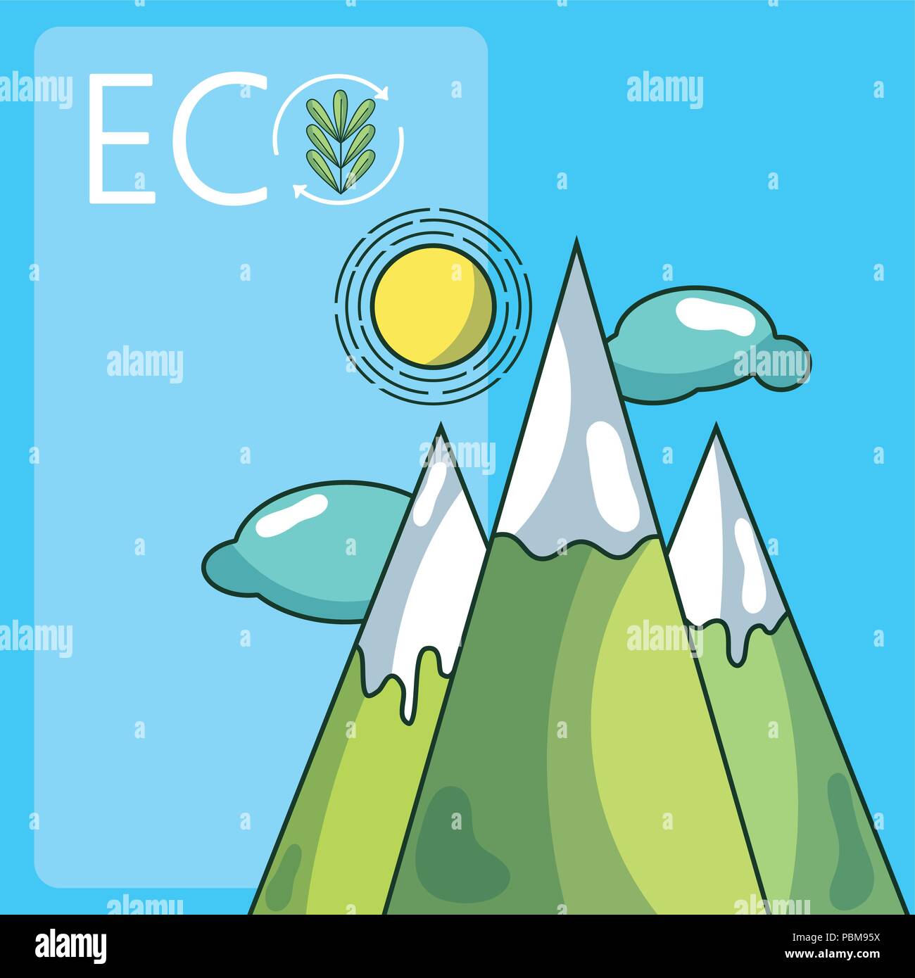 Eco environment concept Stock Vector Image & Art - Alamy
