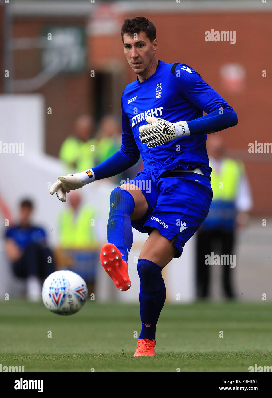 Costel Pantilimon, Nottingham Forest goalkeeper Stock Photo - Alamy