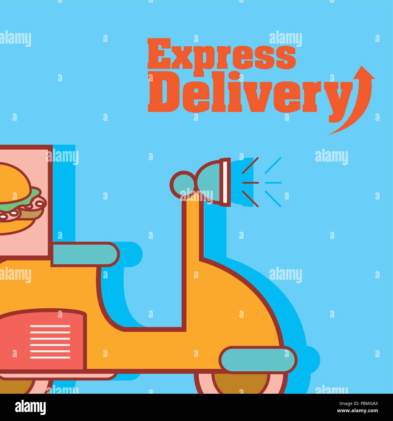 Express delivery concept Stock Vector Image & Art - Alamy