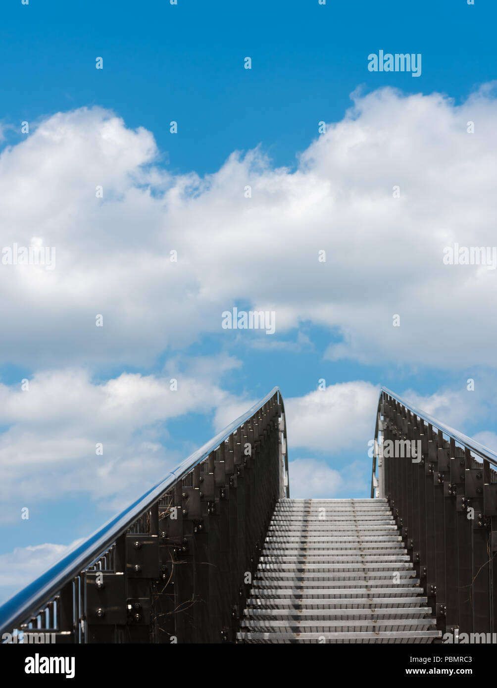 few steps to heaven Stock Photo