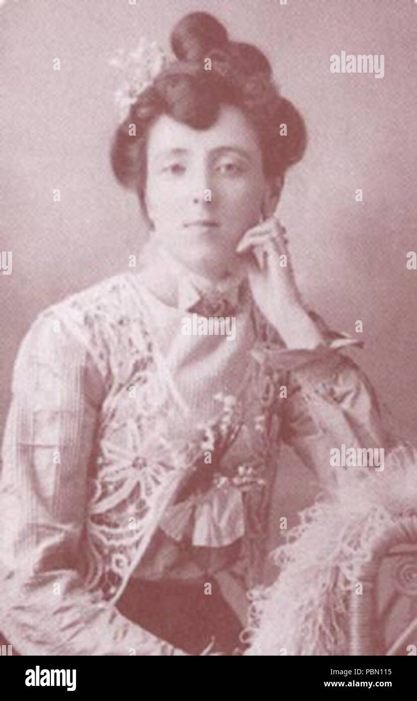 . Lucy Maud Montgomery (1874-1942), Canadian writer . circa 1900 958 Lucy Maud Montgomery Stock Photo