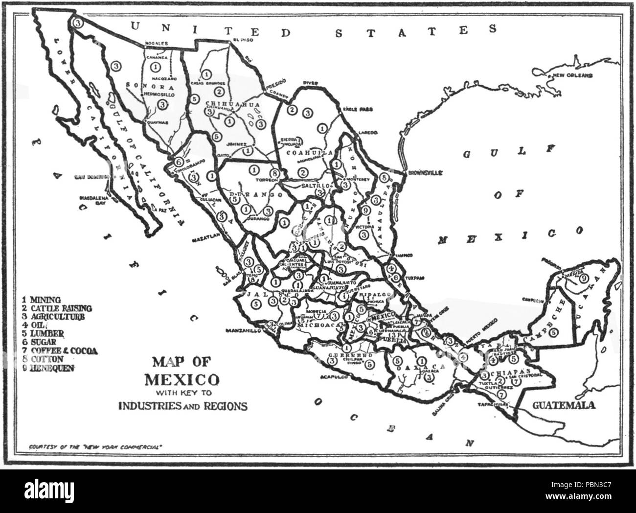 Maps Of Mexico 23F