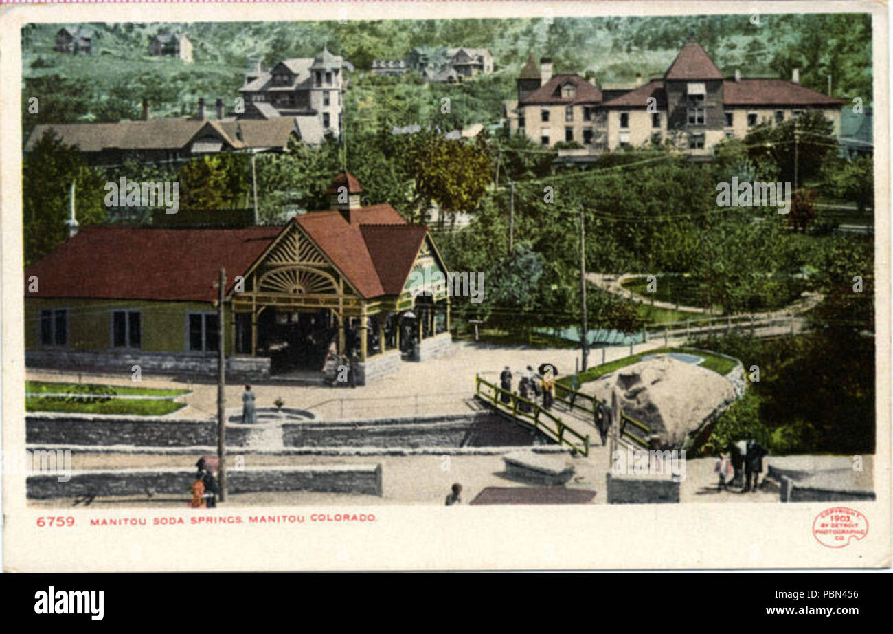 Manitou springs colorado history hi-res stock photography and images